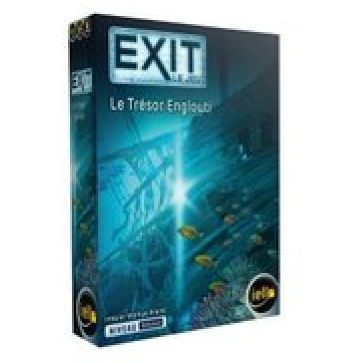 Exit - le Tresor Englouti | Jeux et Trolleries | Spécialiste des jeux de société, jeux de cartes et wargames