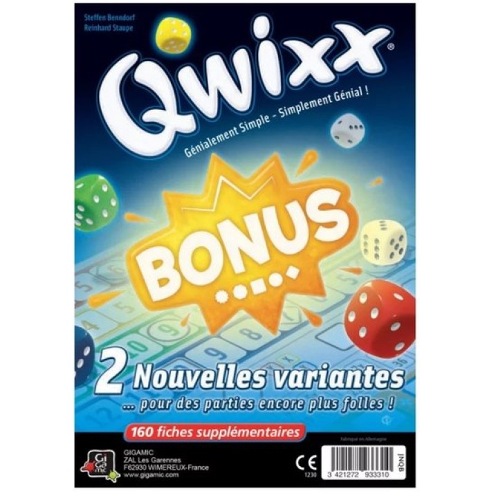 Qwixx Bonus (bloc)