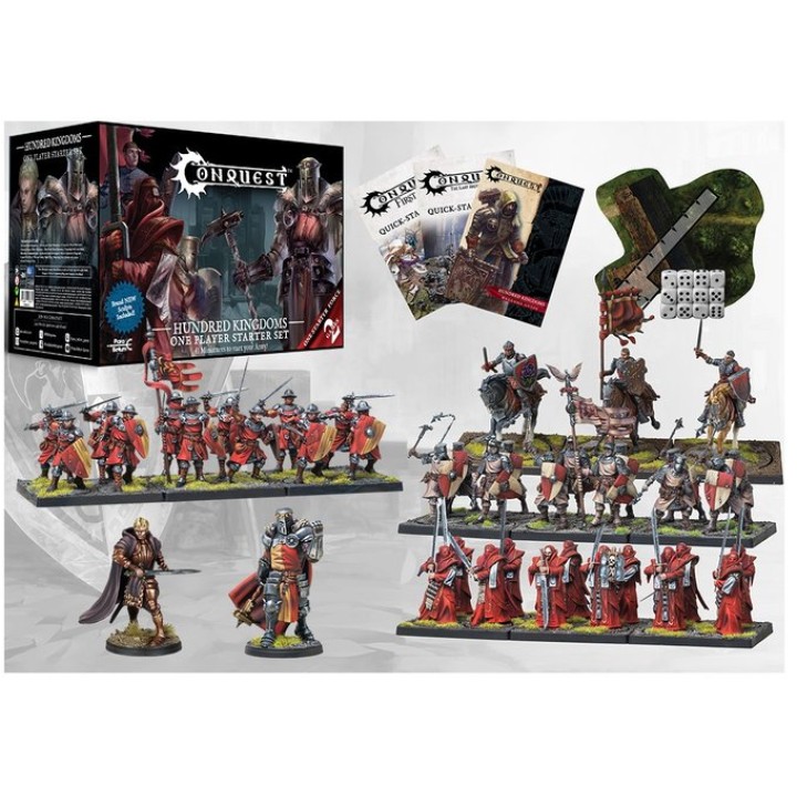 Hundred Kingdoms - Supercharged One Player Starter Set | Jeux et Trolleries | Spécialiste des jeux de société, jeux de cartes et