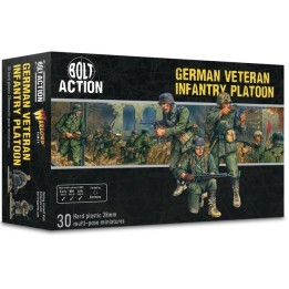 German Veteran Infantry Platoon | Jeux et Trolleries | Spécialiste des jeux de société, jeux de cartes et wargames
