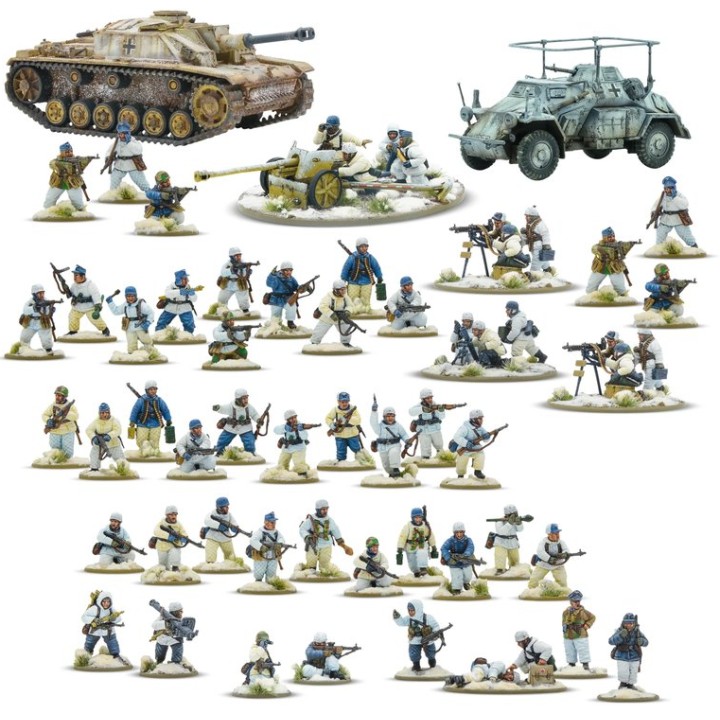 Fallschirmjäger (Winter) Starter Army | Jeux et Trolleries | Spécialiste des jeux de société, jeux de cartes et wargames