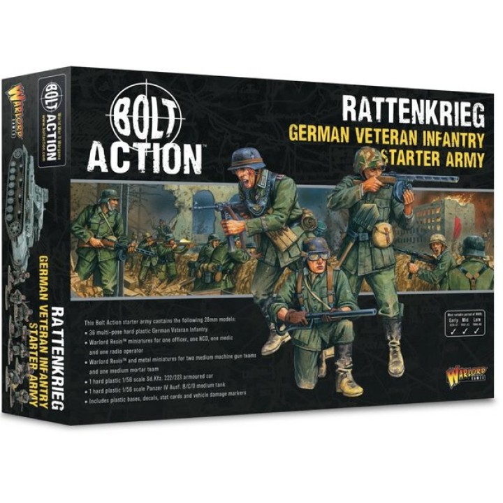 Rattenkrieg - German Veteran Infantry Starter Army | Jeux et Trolleries | Spécialiste des jeux de société, jeux de cartes et war
