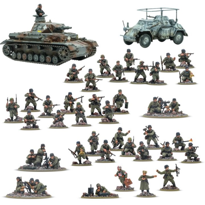 Rattenkrieg - German Veteran Infantry Starter Army | Jeux et Trolleries | Spécialiste des jeux de société, jeux de cartes et war