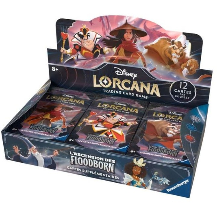 Case Scellée 4 display Disney Lorcana Chapitre 2 L ASCENSION DES FOODBORN | Jeux et Trolleries | Spécialiste des jeux de société