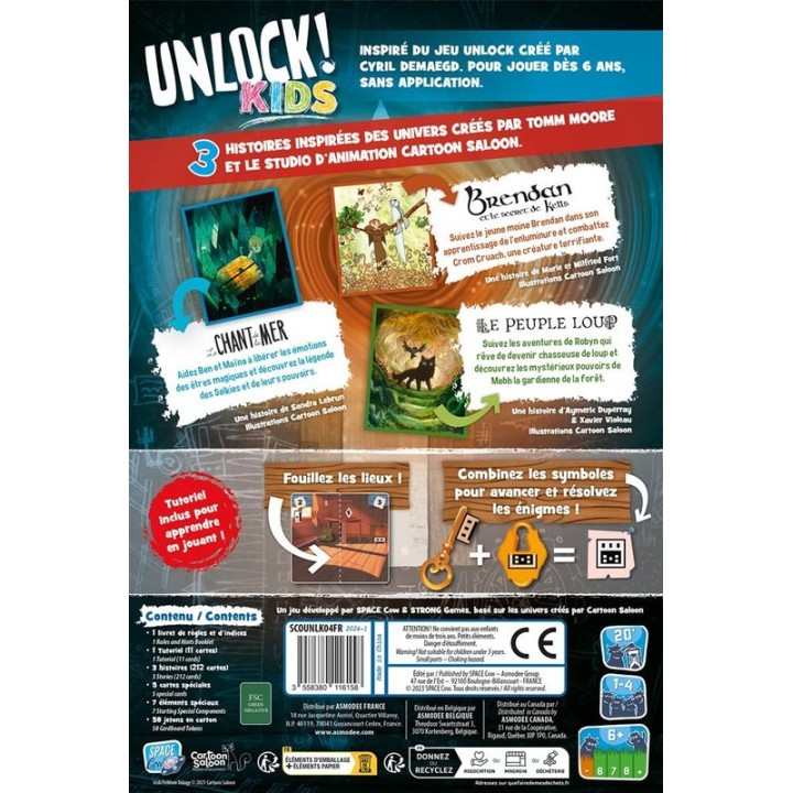 Unlock! Kids: Histoires de l'île démeraude | Jeux et Trolleries | Spécialiste des jeux de société, jeux de cartes et wargames
