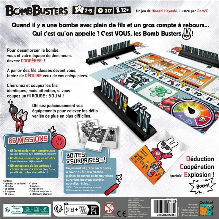 Bomb Busters | Jeux et Trolleries | Spécialiste des jeux de société, jeux de cartes et wargames