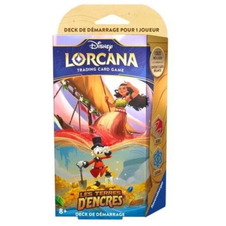 Starter Lorcana Les Terres d'encres | Jeux et Trolleries | Spécialiste des jeux de société, jeux de cartes et wargames