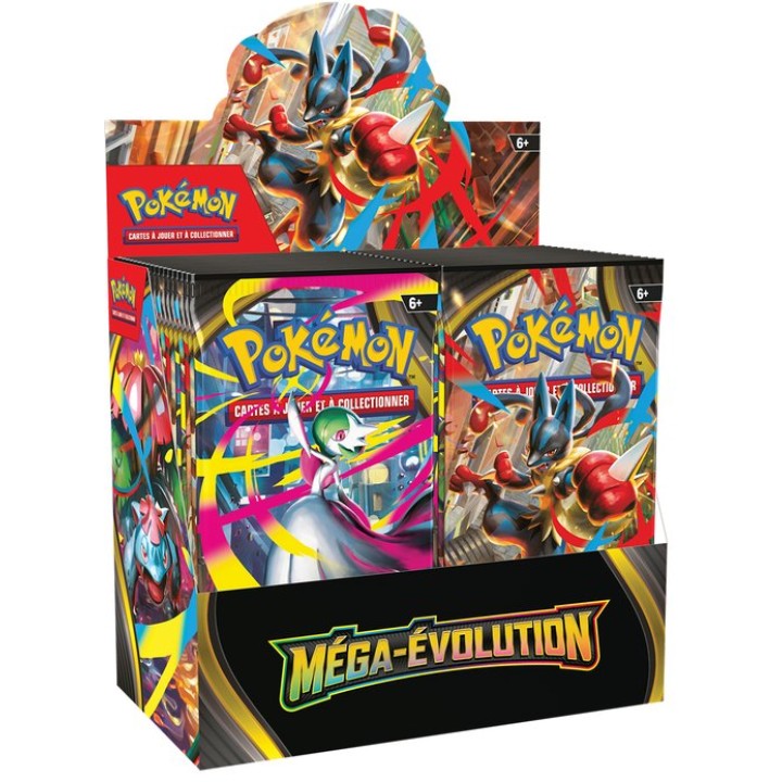 Display pokémon Méga-évolution | Jeux et Trolleries | Spécialiste des jeux de société, jeux de cartes et wargames