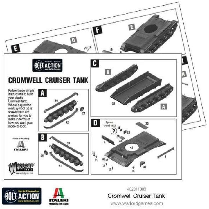 Cromwell Cruiser Tank | Jeux et Trolleries | Spécialiste des jeux de société, jeux de cartes et wargames