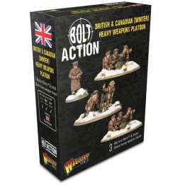 British & Canadian Infantry (Winter) Heavy Weapons Platoon | Jeux et Trolleries | Spécialiste des jeux de société, jeux de carte