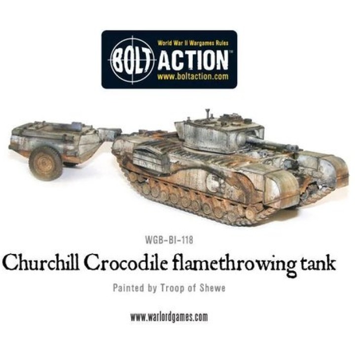 Churchill Crocodile Flamethrowing Tank | Jeux et Trolleries | Spécialiste des jeux de société, jeux de cartes et wargames