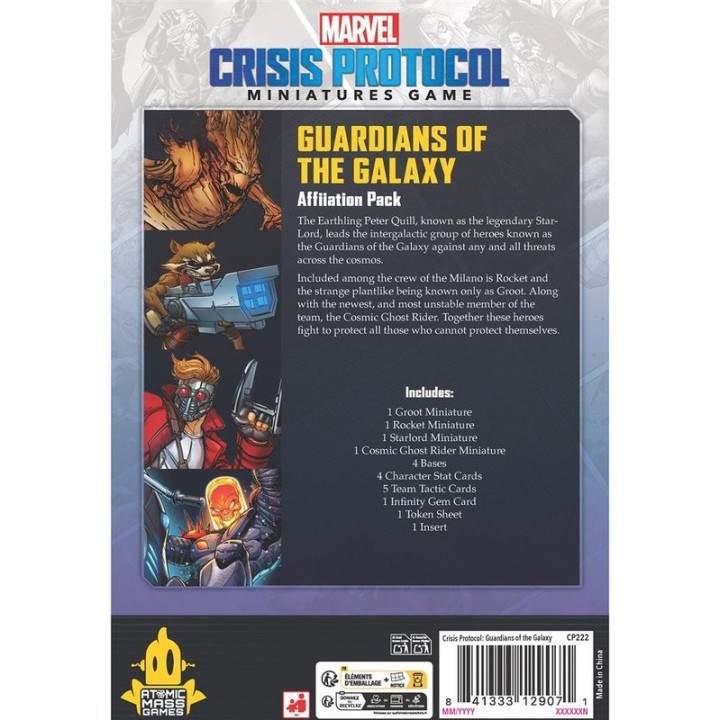 MCP: Guardians of the Galaxy | Jeux et Trolleries | Spécialiste des jeux de société, jeux de cartes et wargames