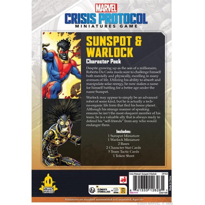 MCP: Sunspot & Warlock | Jeux et Trolleries | Spécialiste des jeux de société, jeux de cartes et wargames