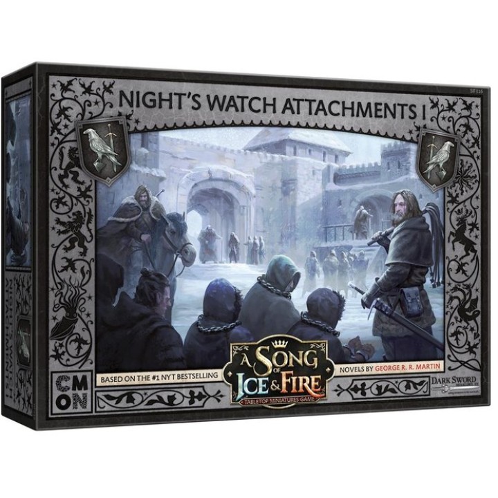 A song of ice and fire - Attachements La Garde de Nuit | Jeux et Trolleries | Spécialiste des jeux de société, jeux de cartes et