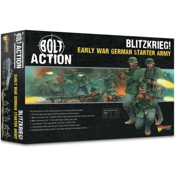 Blitzkrieg German Starter Army Expansion Set | Jeux et Trolleries | Spécialiste des jeux de société, jeux de cartes et wargames