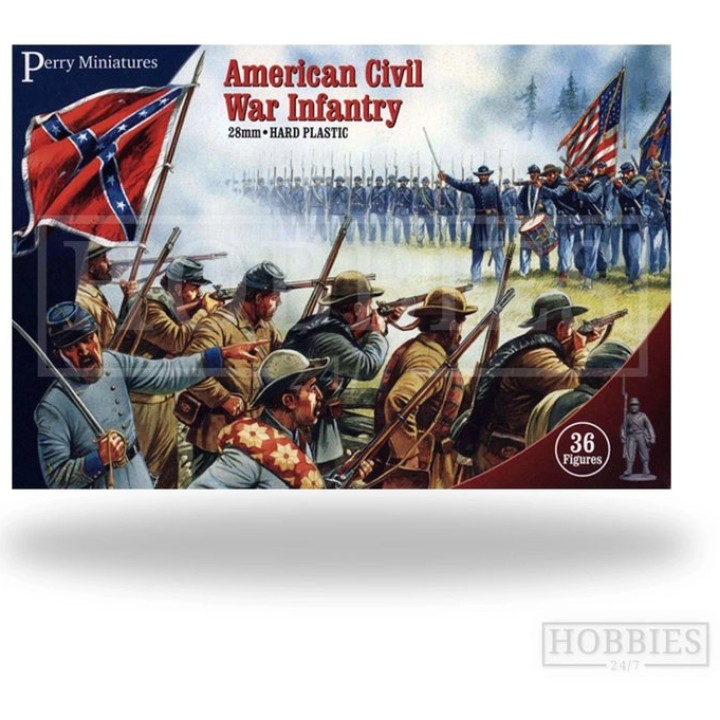 Perry Miniatures American Civil War Infantry 28mm Figures | Jeux et Trolleries | Spécialiste des jeux de société, jeux de cartes