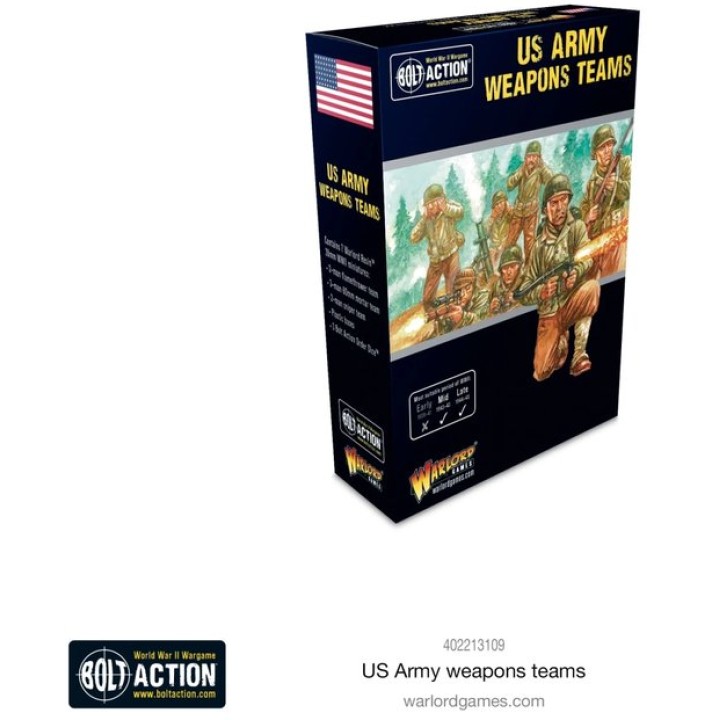US Army weapons teams | Jeux et Trolleries | Spécialiste des jeux de société, jeux de cartes et wargames