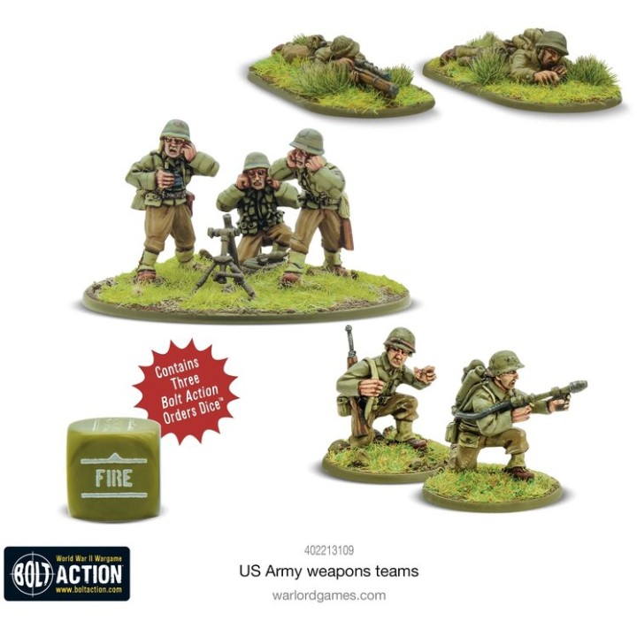 US Army weapons teams | Jeux et Trolleries | Spécialiste des jeux de société, jeux de cartes et wargames