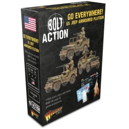 Go Everywhere! US Jeep Armoured Platoon | Jeux et Trolleries | Spécialiste des jeux de société, jeux de cartes et wargames