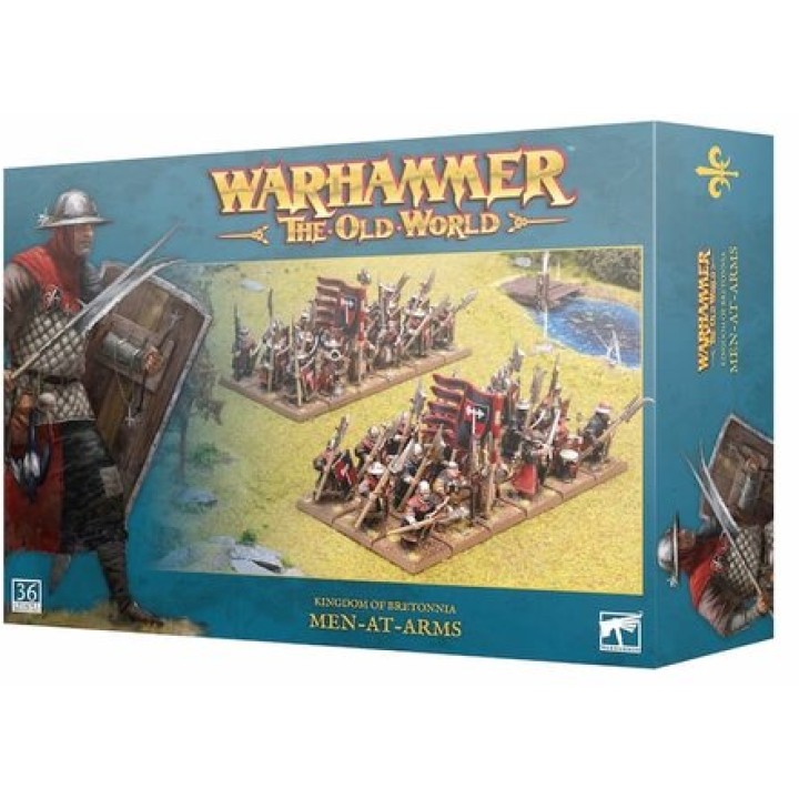 KINGDOM OF BRETONNIA: MEN-AT-ARMS | Jeux et Trolleries | Spécialiste des jeux de société, jeux de cartes et wargames