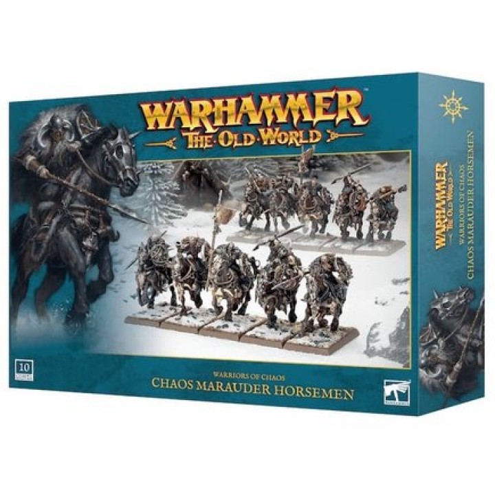 WARRIORS O/CHAOS:CHAOS MARAUDER HORSEMEN | Jeux et Trolleries | Spécialiste des jeux de société, jeux de cartes et wargames