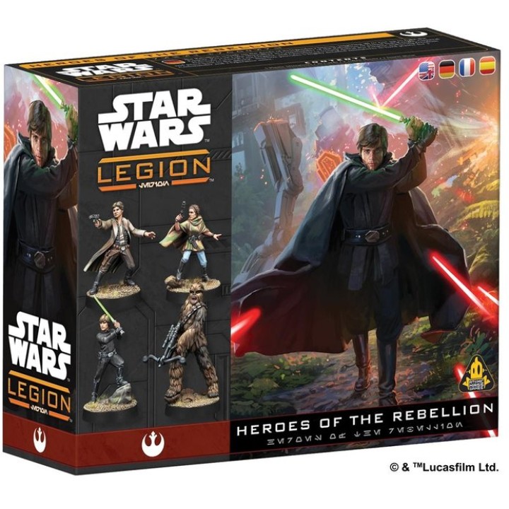 SWL: Heroes of the Rebellion | Jeux et Trolleries | Spécialiste des jeux de société, jeux de cartes et wargames
