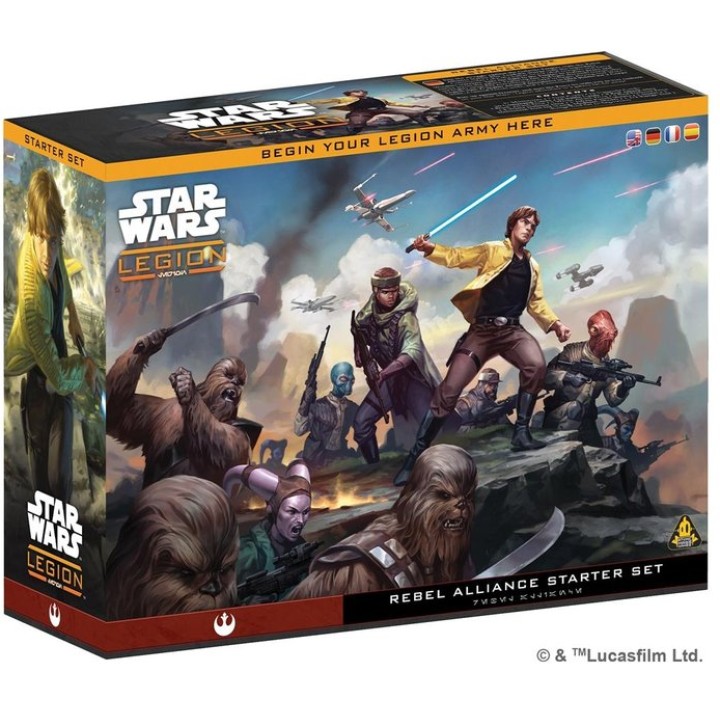 SWL: Rebel Alliance Starter Set | Jeux et Trolleries | Spécialiste des jeux de société, jeux de cartes et wargames