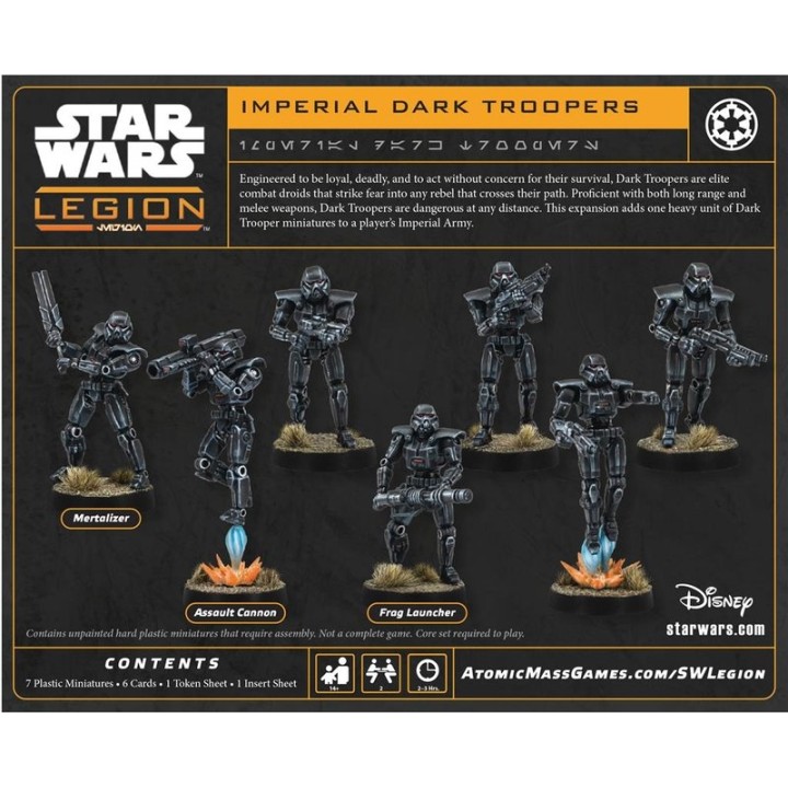 SWL: Dark Troopers | Jeux et Trolleries | Spécialiste des jeux de société, jeux de cartes et wargames