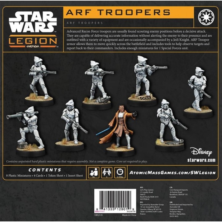 SWL: ARF Troopers | Jeux et Trolleries | Spécialiste des jeux de société, jeux de cartes et wargames