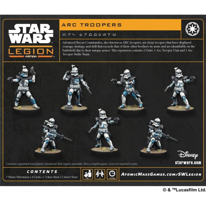 SWL: ARC Troopers | Jeux et Trolleries | Spécialiste des jeux de société, jeux de cartes et wargames