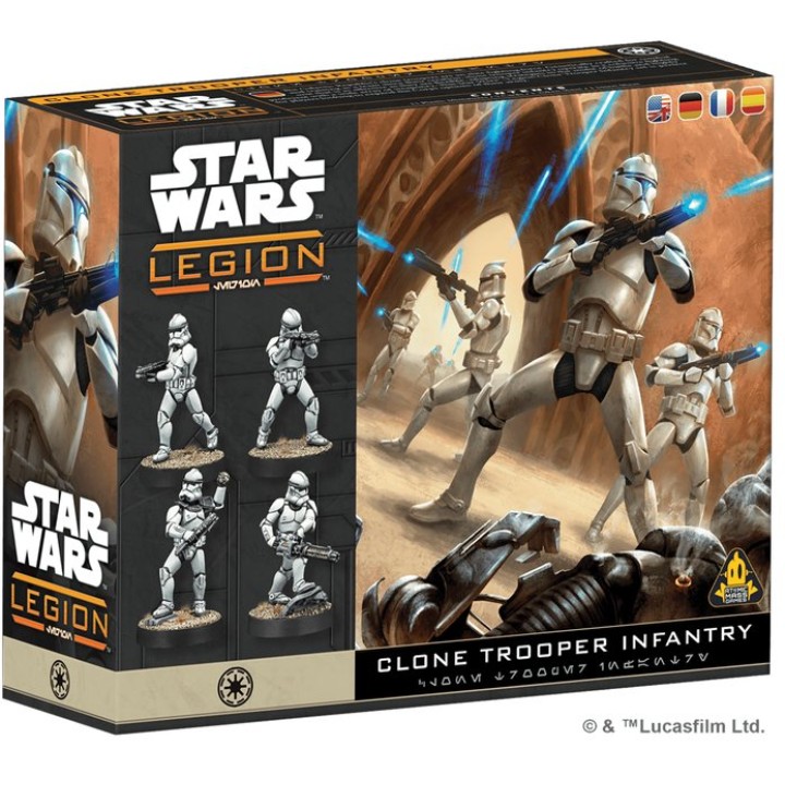SWL: Clone Trooper Infantry | Jeux et Trolleries | Spécialiste des jeux de société, jeux de cartes et wargames