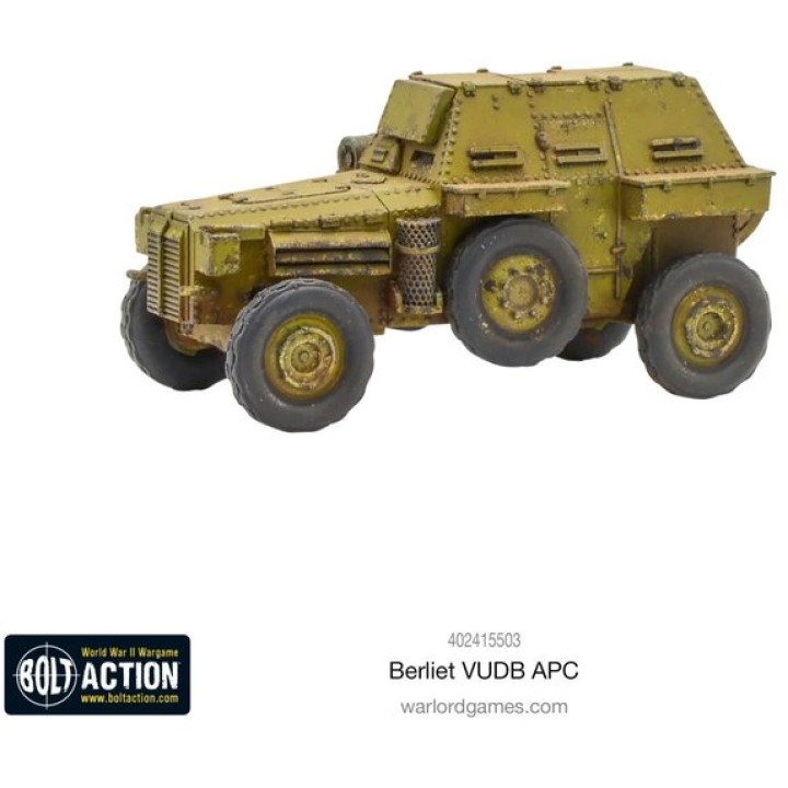 Berliet VUDB armoured personnel carrier | Jeux et Trolleries | Spécialiste des jeux de société, jeux de cartes et wargames