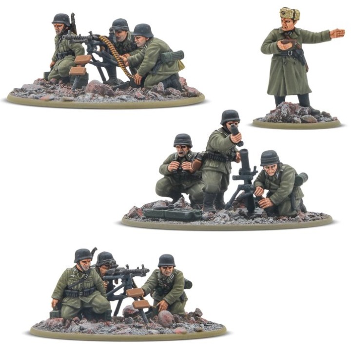 German Veteran Infantry Heavy Weapons Platoon | Jeux et Trolleries | Spécialiste des jeux de société, jeux de cartes et wargames