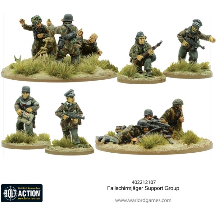 Fallschirmjager support group | Jeux et Trolleries | Spécialiste des jeux de société, jeux de cartes et wargames