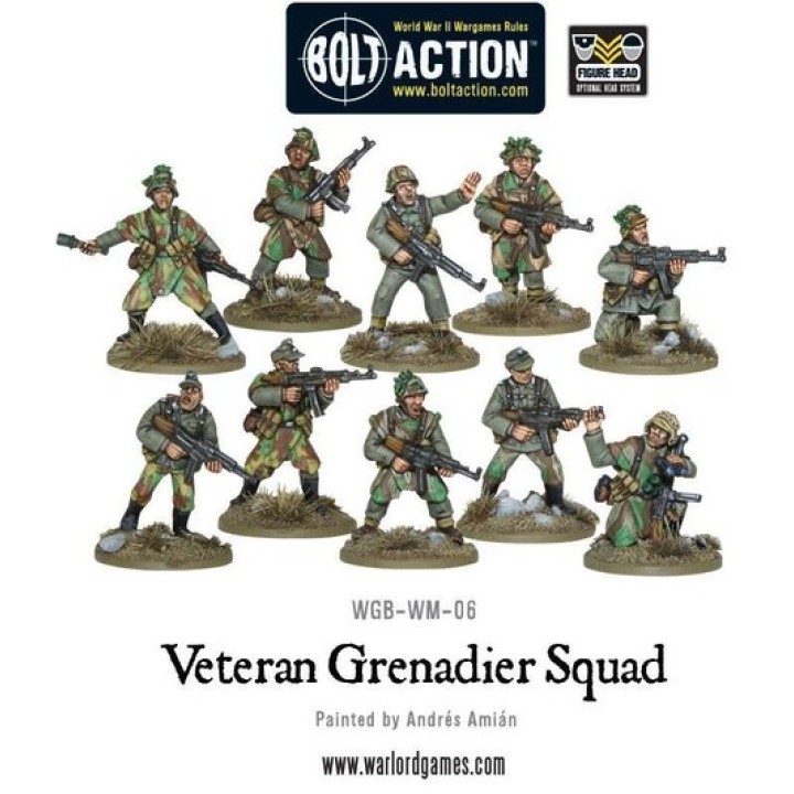 German Veteran Grenadiers Squad | Jeux et Trolleries | Spécialiste des jeux de société, jeux de cartes et wargames
