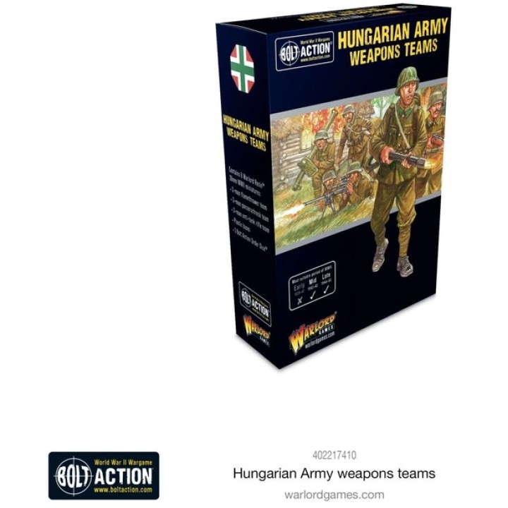 Hungarian Army weapons teams | Jeux et Trolleries | Spécialiste des jeux de société, jeux de cartes et wargames