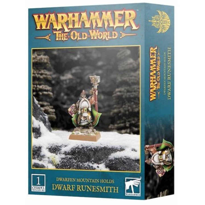 DWARFEN MOUNTAIN HOLDS: DWARF RUNESMITH | Jeux et Trolleries | Spécialiste des jeux de société, jeux de cartes et wargames