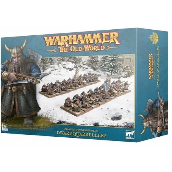 DWARFEN MOUNTAIN HOLDS:DWARF QUARRELLERS | Jeux et Trolleries | Spécialiste des jeux de société, jeux de cartes et wargames