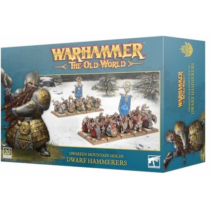DWARFEN MOUNTAIN HOLDS: DWARF HAMMERERS | Jeux et Trolleries | Spécialiste des jeux de société, jeux de cartes et wargames