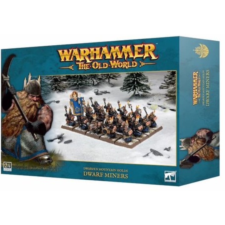 DWARFEN MOUNTAIN HOLDS: DWARF MINERS | Jeux et Trolleries | Spécialiste des jeux de société, jeux de cartes et wargames