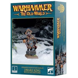 DWARFEN HOLDS: DWARF KING WITH OATHSTONE | Jeux et Trolleries | Spécialiste des jeux de société, jeux de cartes et wargames