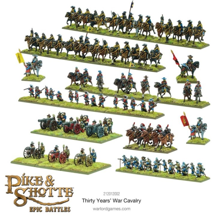 Pike & Shotte Epic Battles - Thirty Year's War Cavalry | Jeux et Trolleries | Spécialiste des jeux de société, jeux de cartes et