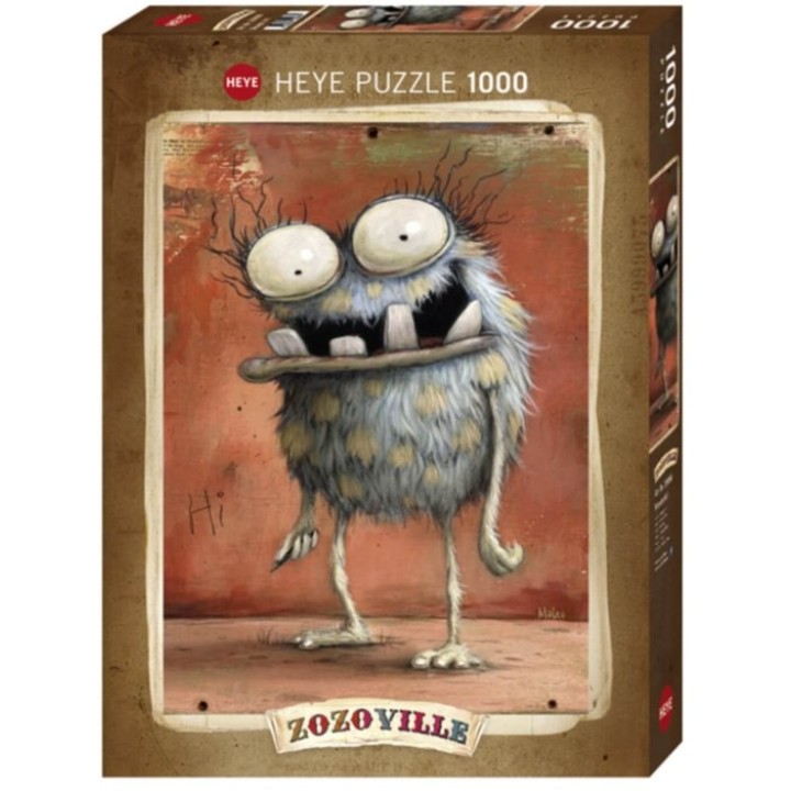 Puzzle 1000 pièces : Monsta hi | Jeux et Trolleries | Spécialiste des jeux de société, jeux de cartes et wargames
