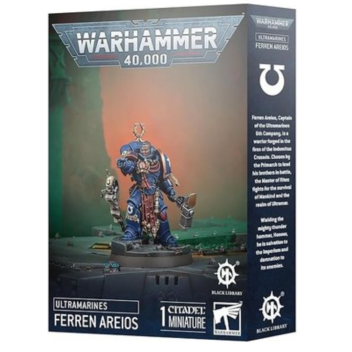 Games Workshop - Warhammer 40,000 - Ultramarines : Ferren Areios | Jeux et Trolleries | Spécialiste des jeux de société, jeux de