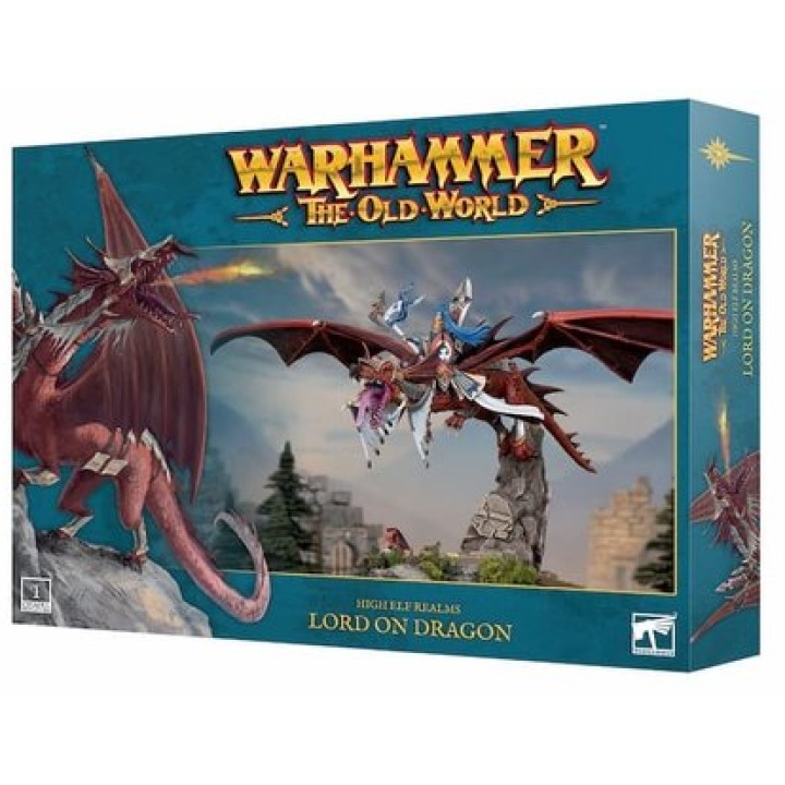 HIGH ELF REALMS: LORD ON DRAGON