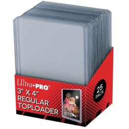Toploader - 3" X 4" Regular Transparents (25 pièces) | Jeux et Trolleries | Spécialiste des jeux de société, jeux de cartes et w