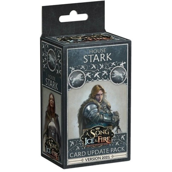 A Song of Ice & Fire: Tabletop Miniatures Game – stark Factions 2021 Card Update Pack-2021 | Jeux et Trolleries | Spécialiste de