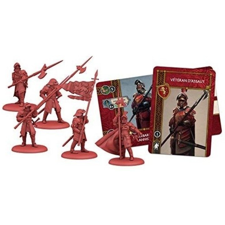 CMON - Le Trône de Fer - Le Jeu de Figurines - 22 - Hallebardiers Lannister | Jeux et Trolleries | Spécialiste des jeux de socié