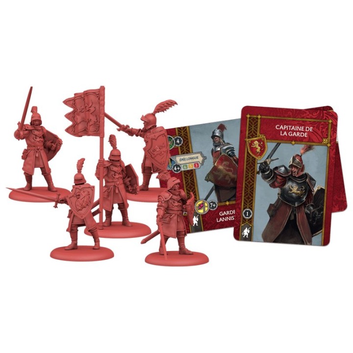A song of Ice and Fire /Trone de fer le jeu de figurines: Gardes Lannister VF | Jeux et Trolleries | Spécialiste des jeux de soc