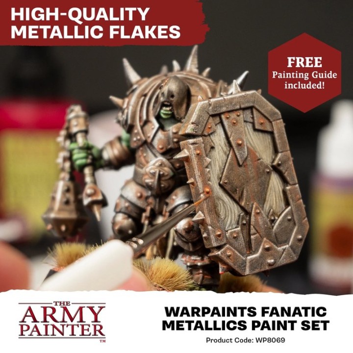 Warpaints Fanatic Metallics Paint Set | Jeux et Trolleries | Spécialiste des jeux de société, jeux de cartes et wargames